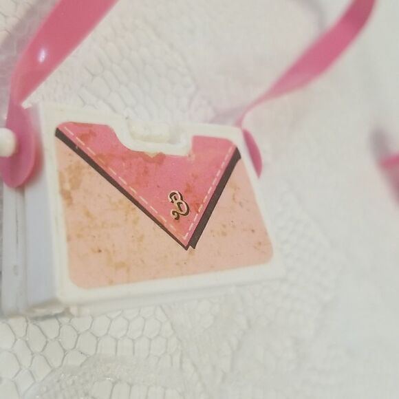 Vintage Barbie Shoes and bag pink - Picture 2 of 9